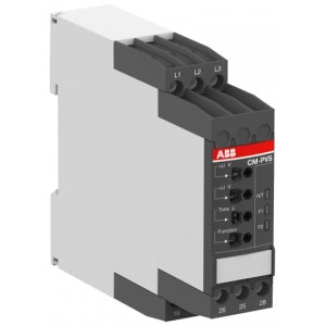 ABB - CM-PVS.41S Three-phase monitoring relay 2c/o, 0,0.1-30s, L1-L2-L3=3x300-500VAC