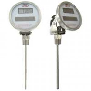 Dwyer - Digital Solar-Powered Bimetal Thermometer, Series DBT
