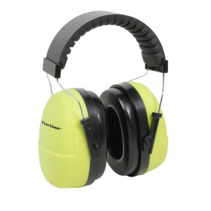 Elvex - Head Protection, FLAT-LINER™ HI-VIZ EAR MUFF WITH LOW FORCE HEADBAND, HB-640Y