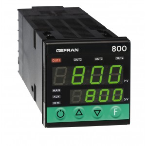 Gefran - Microprocessor controller, 800 PID Controller, 1/16 DIN