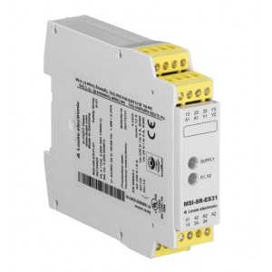 Leuze - Safe control components, Safety relay, Evaluation units, MSI-SR-ES31-01