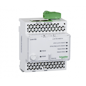 Schneider Electric - Link 150 - ethernet gateway - 2 Ethernetport - 24 V DC and PoE