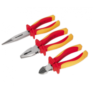 Sealey - Pliers Set 3pc VDE Approved, AK83452  ***IN STOCK***