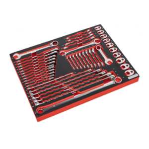 Sealey - Tool Tray with Specialised Spanner Set 44pc, TBTP11  ***IN STOCK***