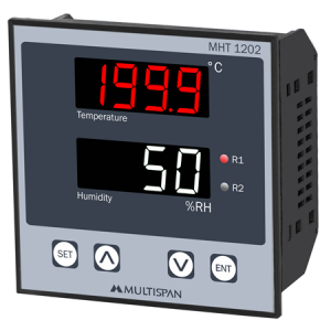 Multispan - Humidity and Temperature Controller, MHT-1202
