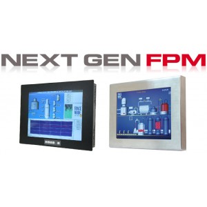 IP65 (NEMA4) Front & Stainless Steel Industrial Monitors