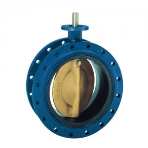 Keystone Double Flanged Butterfly Valve, F55
