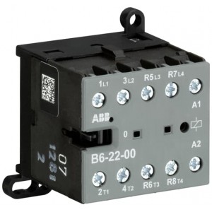 ABB - B6-22-00-03 Mini Contactor 48 V AC - 2 NO - 2 NC - Screw Terminals