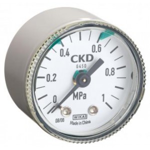 CKD - Pressure gauge with limit marker, G45D
