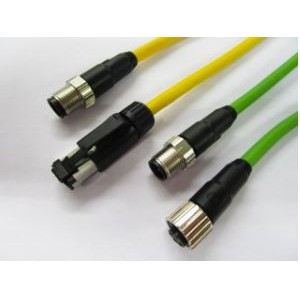 DDK - M12 D-coding Over-molded Cable Assembly, CM21 Series