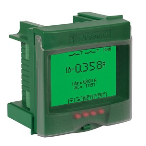 Dossena - Differential relays, A/AC type, 2 built-in trip thresholds 96x96mm trip memory, DER3/2IM