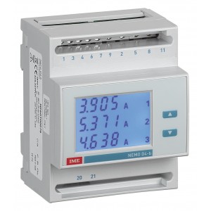 IME - Multifunction meters, DIN modular solution for AC networs, NEMO D4-B