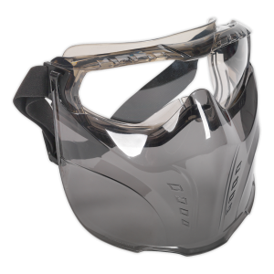 Sealey - Safety Goggles with Detachable Face Shield, SSP76