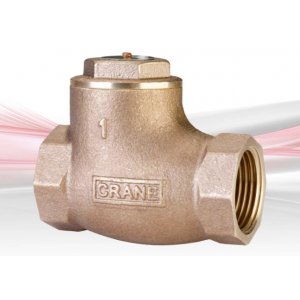 Crane Fluid Systems - PN20 Bronze Swing Check Valve with Metal Disc, D135